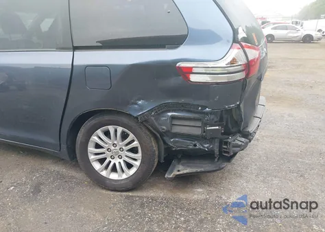 2017 Toyota Sienna Xle 8 Passenger from USA, damaged, VIN 5TDYZ3DC8HS836596